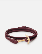 Load image into Gallery viewer, Mini Modern Anchor Leather, Gold