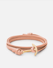 Load image into Gallery viewer, Mini Modern Anchor Leather, Gold