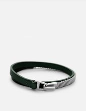 Load image into Gallery viewer, Moore Half Mesh Leather, Sterling Silver