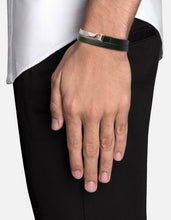 Load image into Gallery viewer, Moore Half Mesh Leather, Sterling Silver