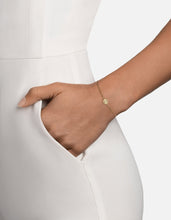 Load image into Gallery viewer, Rey Chain Bracelet, 14k Gold Pavé
