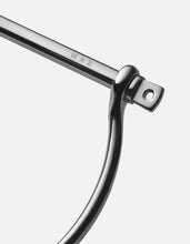 Load image into Gallery viewer, Thin Screw Cuff, Black Rhodium