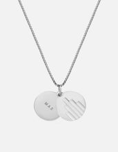 Load image into Gallery viewer, Deco Pendant Necklace, Sterling Silver