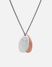 Load image into Gallery viewer, Silver Penny Chain Necklace, NYC Sewer