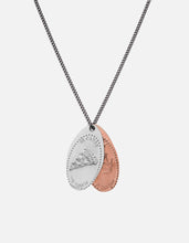 Load image into Gallery viewer, Silver Penny Chain Necklace, In Carbs We Trust