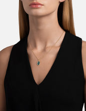 Load image into Gallery viewer, Fortuna Necklace, Gold Vermeil/Teal