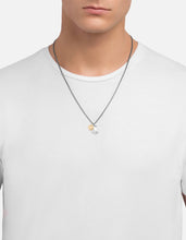 Load image into Gallery viewer, Wolf Pendant Necklace, Sterling Silver/Gold
