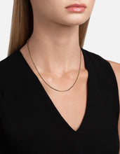 Load image into Gallery viewer, 2mm Woven Chain Necklace, Gold Vermeil
