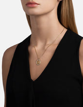 Load image into Gallery viewer, Lamassu Necklace, Gold Vermeil/Sapphire