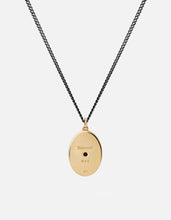 Load image into Gallery viewer, Argyle Black Diamond Necklace, Gold Vermeil/Gray
