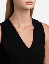Load image into Gallery viewer, Capra Necklace, 14k Gold Pavé