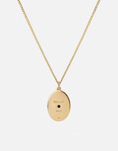Load image into Gallery viewer, Argyle Necklace, Gold Vermeil/Sapphire/Gray