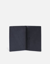 Load image into Gallery viewer, Modern Passport Wallet, Textured Navy