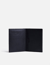 Load image into Gallery viewer, Vertical Wallet, Textured Navy
