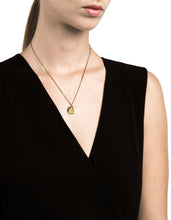 Load image into Gallery viewer, Deco Pendant Necklace, Gold Vermeil
