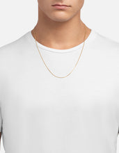 Load image into Gallery viewer, 1.3mm Cuban Chain Necklace, 14K Gold
