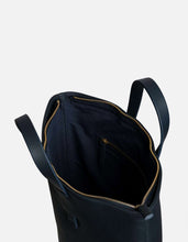 Load image into Gallery viewer, Slim Tote, Textured Navy Blue
