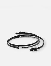 Load image into Gallery viewer, Nexus Leather Sunglass Cord, Sterling Silver
